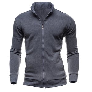 Running Jacket <b>Mens</b> Sweatshirt Slim Fit Athletic Sportswear Gym Workout Training Top Moisture Wicking Performance - Product Image 2