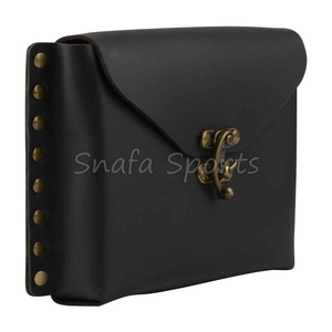 Riñonera de cuero personalizada vintage para hombre, de piel auténtica de vacuno de grano completo, portátil, OEM ODM - Product Image 4