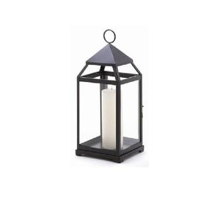 Nouvelle Lanterne Suspendue Noire Faite à la Main, Style Antique, pour Jardin Extérieur et Intérieur, Taille et Forme Personnalisables - Product Image 3