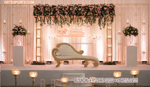 Decoración de Escenario para Bodas con Temática Dorada Abierta, Pilar Delizio de Estilo Abierto, Espléndido Escenario para Bodas, Pilar Delizio USA - Product Image 3