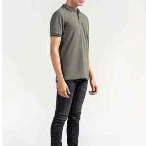 Chemises polo pour hommes, nouvelle tendance de la mode, coton de qualité supérieure, tissu tricoté sur mesure, grandes tailles - Product Image 5