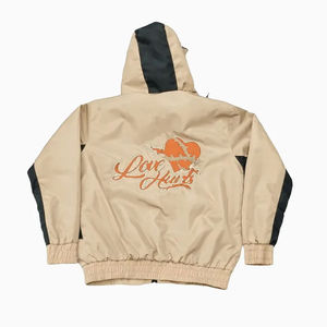 Conjunto Corto de Chaqueta Cortavientos y Pantalones Deportivos para Hombre 2026, con Logotipo Personalizado, Estilo Urbano, Ligero, Transpirable, Resistente al Viento, Tallas Grandes, 2 Piezas, Spandex/Poliéster - Product Image 4