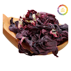 ดอกชบาตากแห้งด้วยสีสันที่เข้มข้นสำหรับชาโฮมเมดและเครื่องดื่มสดชื่น - Product Image 3