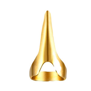 Outil de séparation des doigts en acier inoxydable durable, anneau de division capillaire de qualité professionnelle pour une tressage facile et précis, logo personnalisé disponible - Product Image 3