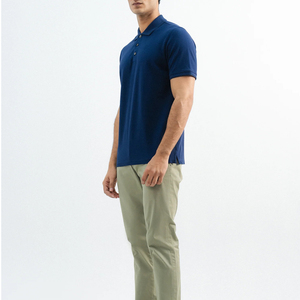 Polos para hombre de alta calidad, manga corta, piqué de algodón, recién llegados. - Product Image 3