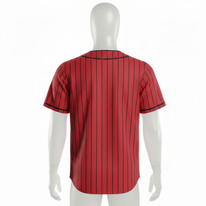 เสื้อเบสบอลแบบกำหนดเองสำหรับผู้ชาย ชุดกีฬาซอฟต์บอล ไซส์ใหญ่ แห้งเร็ว ทนทาน เสื้อเบสบอลแบบกำหนดเองสำหรับทีม - Product Image 2