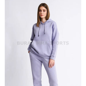 ชุดเลานจ์ลายทางสำหรับผู้หญิง 2 ชิ้น เสื้อแขนยาวติดกระดุมและกางเกงมีเชือกผูก - Product Image 2