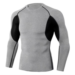 เสื้อกีฬา BJJ MMA สำหรับผู้ชายเสื้อซับในแห้งเร็วระบายอากาศได้ดีระบายอากาศได้ดี - Product Image 1