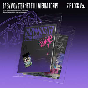 อัลบั้มต้นฉบับเกาหลี BABYMONSTER - DRIP (รุ่นซิปล็อค) - Product Image 2