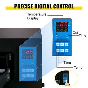 เครื่องรีดร้อนแบบฝาครอบขนาด 5.5x3.5 นิ้ว พร้อมเครื่องตัดไวนิลขนาด 53 นิ้ว พร้อมขาตั้งพื้น - Product Image 4
