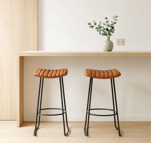 Tabourets de bar en bois modernes faits à la main de qualité supérieure pour la maison, les bars et les hôtels, meubles de bar turcs élégants - Product Image 5