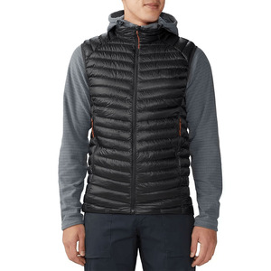 Nueva Chaqueta de Invierno Personalizada de Moda, Chaqueta Acolchada con Cuello Alto y Logotipo Frontal, Chaleco sin Mangas para Hombre, Impermeable - Product Image 1