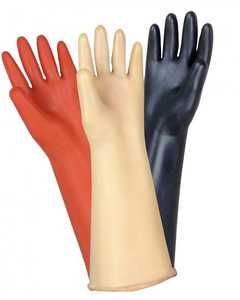 Guantes de Protección Industrial Negros de 18 Pulgadas, Resistentes a Ácidos y Álcalis, de Látex y Goma, 150 Gramos, Resistentes a Químicos - Product Image 3