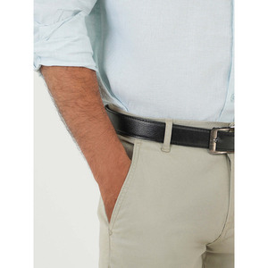 Pantalones Chinos Formales para Hombre, MOQ Bajo, Antiarrugas, Corte Recto Informal, Cinturón con Cremallera, Algodón, Talla XL, Logotipo Personalizable, Alta Calidad - Product Image 4