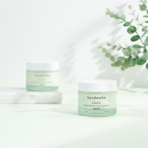 Kbeauty ครีมบำรุงผิวหน้าให้ความชุ่มชื่น60g สารสกัดจากดอกคาเมลเลียและชาเขียวจากเกาหลีให้ความชุ่มชื้นกับผิว