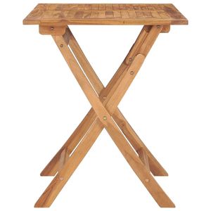 Table de repas d'extérieur fabriquée à la main en teck durable - Product Image 3