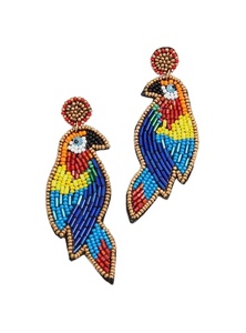 Boucles d'oreilles en forme de goutte d'eau faites à la main avec motif léopard, style bohème pour femmes, bijoux de fête, boucles d'oreilles pendantes - Product Image 2