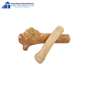 Best-seller : Jouet à mâcher pour chien en bois de café, durable, écologique, non toxique, bon pour les dents, en forme d'os, fabriqué au Vietnam - Product Image 1