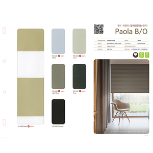Good Quality Semi Blackout Zebra Blind Fabric From Korea soft texture lightweight versatile design custom sizes multiple colors - Product Image 5