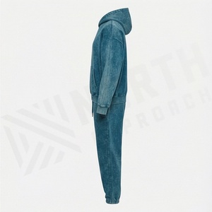 Nouvelle Collection : Survêtements Homme Délavés à l'Acide – Respirants, Confortables, pour Sport, Gym, Course et Fitness – Couleurs Personnalisables - Product Image 3