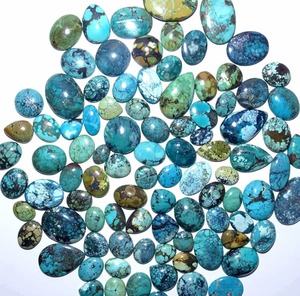 Piedra Preciosa de Turquesa Tibetana de Primera Calidad, Hermosa Piedra Natural Azul Verde para Joyería de Lujo, Disponible al Mejor Precio del Mercado - Product Image 5