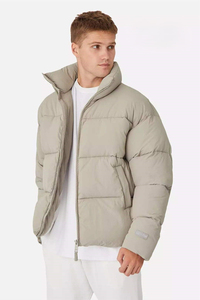 <b>men</b> puffer <b>jacket</b> long hooded insulated quilted winter outerwear <b>mens</b> puffer <b>jacket</b> short padded insulated warm coat <b>men</b> - Product Image 3