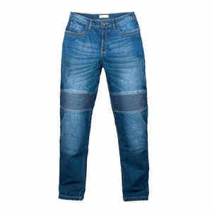 Jeans de Hombre de Mezclilla 100% Algodón, Corte Recto, Estilo Casual, Tejido de Invierno de Primera Calidad, Lavado, Estilo Urbano, Ajuste Regular - Product Image 2