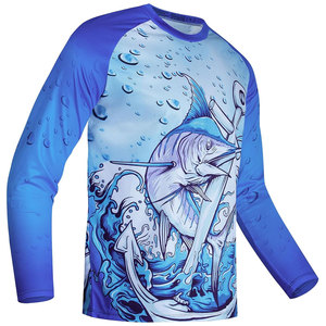 Chemise de pêche à séchage rapide, respirante, protection UV, vêtements de pêche en plein air légers, tissu durable à manches longues, coupe confortable - Product Image 1