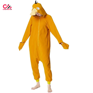 Combinaison de nuit en polaire pour femme CARE MASTER, à capuche, manches longues, couleur unie, fermeture éclair intégrale sur le devant, vêtement décontracté pour l'automne - Product Image 6