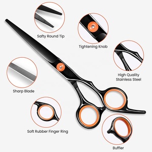 Wholesale New Design Stainless Steel Professional Barber Kits for Saloon Use <b>Thinner</b> <b>Hair</b> Cutting <b>Scissors</b> for Adults <b>Hair</b> Tools - Product Image 3