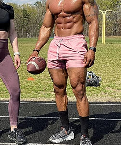 Pantalones Cortos Deportivos para Hombre con Bolsillos - Ideales para Entrenamientos y Uso Casual, Venta al Por Mayor, Personalizados, OEM, Precio Económico 2026, Transpirables - Product Image 5