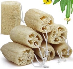 Éponge de loofah 100% naturelle pour le bain et la douche, exfoliant corporel - Product Image 3