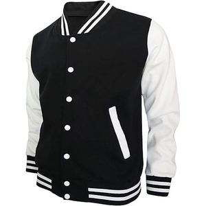Wholesale College <b>Baseball</b> <b>Jacket</b> <b>Men</b> Custom <b>Men's</b> Letterman <b>Jackets</b> Premium Quality High Street Front Casual Wear Varsity Stand - Product Image 1