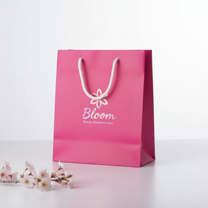 Bolsas de Papel Laminado Brillante de Lujo, Ecológicas y Reciclables, con Logotipo Personalizado, Asas de Cinta/Cuerda de Algodón, para Promoción de Joyería Premium - Product Image 2