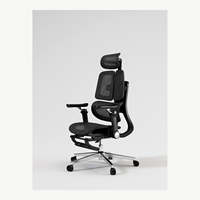 Chaise de bureau ergonomique SAIGU Windrunner en maille avec double soutien lombaire pour les acheteurs du Royaume-Uni