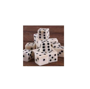 Vente directe fabricant – Dés de jeu en os de buffle poli, écologiques, taille personnalisée, qualité standard, pour jeux d'extérieur - Product Image 3