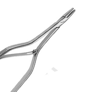 Porte-aiguille Gillies Premium 16 cm en acier inoxydable, pince à suture pour microchirurgie, certifié CE, instrument chirurgical manuel - Product Image 5
