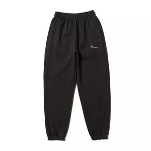 Men's Fleece Sweatpants <b>Elastic</b> <b>Waist</b> Casual Joggers With Side Pockets Midweight Streetwear Custom Logo Sweatpants - Product Image 4