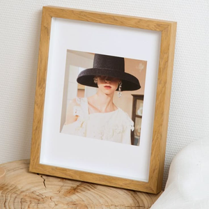 Solid Wood Brown 5" Modern Eco-Friendly Waterproof UV Printing 2 Pack Tabletop Display Photo Frame - Product Image 3