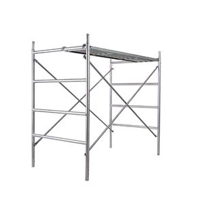 Supporto a croce per impalcature in acciaio al carbonio solido 6x4 piedi, confezione da 8, a forma di X, accessori di sicurezza per impalcature e scale - Product Image 1