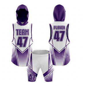 Vêtements de sport unisexes pour adultes de haute qualité, respirants, imprimés par sublimation, antibactériens, à séchage rapide, taille plus, uniforme 7V7 - Product Image 5