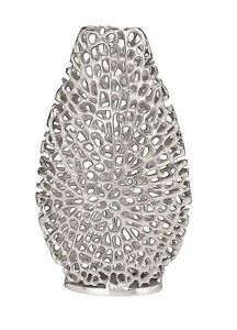 Metal Decoratives flower Vases With Antiqing finishing <b>tall</b> metal vase luxury flower vase center <b>table</b> vase home décor vase, - Product Image 5