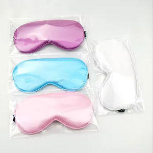 Máscara de Ojos para Dormir de Lujo, 100% Algodón, Bloquea la Luz, Suave y Transpirable, para las Cuatro Estaciones, Personalizable OEM - Product Image 4
