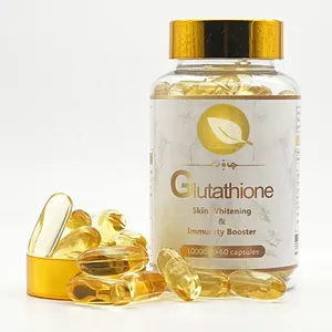 Glutathion 10000mg vitamine C collagène capsule blanchiment de la peau souffle booster gélules glutathion pilules de blanchiment de la peau