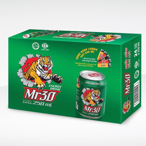 Bebida Energética Sin Azúcar Baja en Carbohidratos con Glucosa, Marca Privada OEM ODM, Latas de Aluminio de 250ml/330ml (Paquete de 24), Bebidas Energéticas con Taurina - Product Image 1