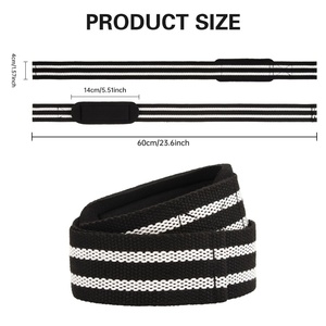 Sangles de poignet de fitness en gros à prix abordable, personnalisables avec logo, pour haltérophilie et musculation en salle de sport - Product Image 2