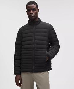 Chaqueta Acolchada con Capucha y Cuello Alto para Hombre EVER GLOW, Negra, Transpirable, Resistente al Viento, con Relleno de Poliéster, para Invierno, Informal, con Cierre - Product Image 1