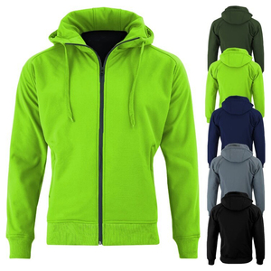 Sudadera con Capucha y Cremallera Extraíble OEM CE, Chaqueta Casual de Manga Larga, Ropa de Motociclismo, Algodón/Fibra de Bambú - Product Image 5