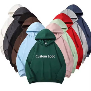 Sweat-shirts à capuche surdimensionnés pour hommes, en molleton 100% coton, épais et lourd, 500 GSM, de haute qualité, avec logo personnalisé, style streetwear - Product Image 1