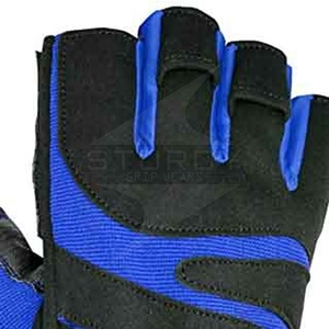 Anti-Slip Breathable Leather Gym <b>Gloves</b> Wrist Wraps Sports Workout Fitness <b>Training</b> Unisex High Quality <b>Weight</b> Lifting - Product Image 5